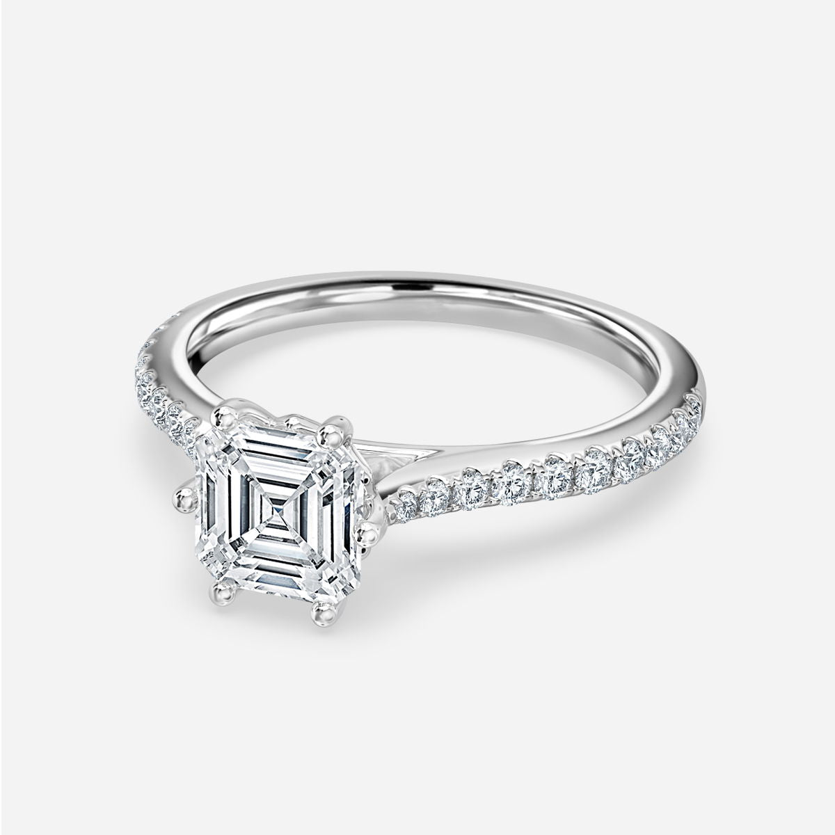 Shyam Asscher Hidden Halo Engagement Ring