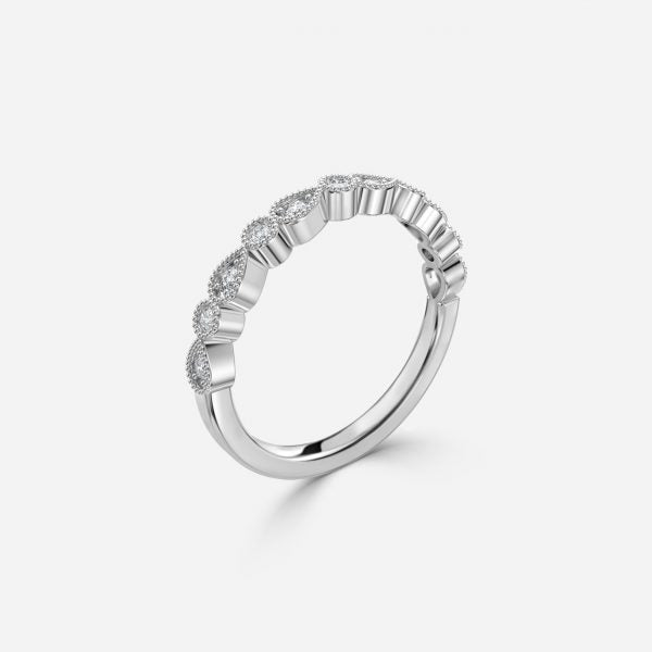 Vintage Milgrain Stackable Ring