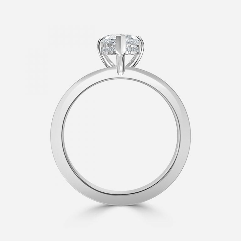 Chloe Marquise Hidden Halo Lab Grown Diamond Engagement Ring