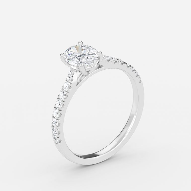 Nhẫn đính hôn kim cương Orane Oval