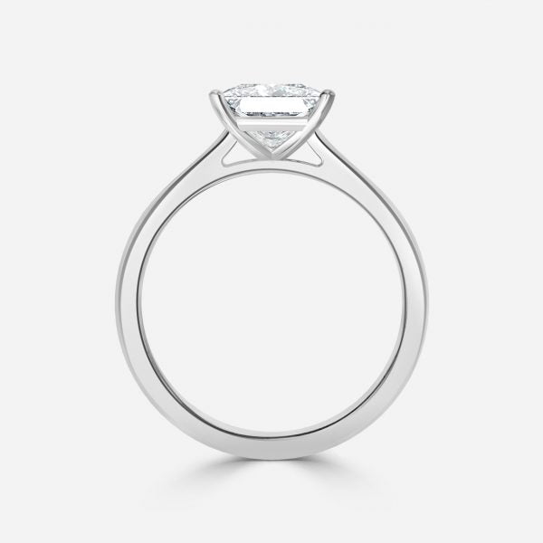 Arya Princess Solitaire Lab Grown Diamond Engagement Ring