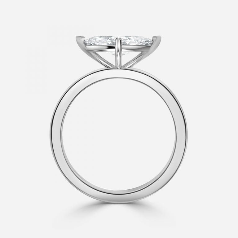 Demi Marquise Solitaire Lab Created Diamond Engagement Ring
