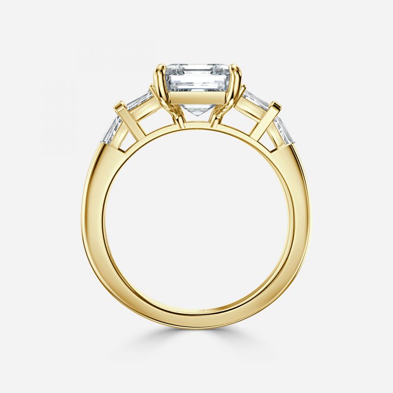 Maya Asscher Three Stone Engagement Ring