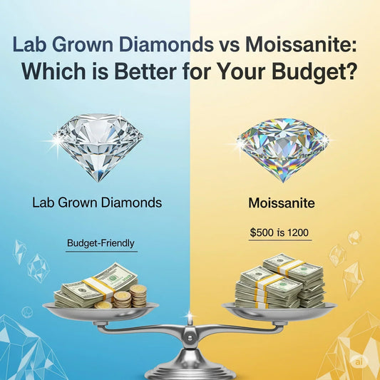 Lab Grown Diamonds vs Moissanite: Which is Better for Your Budget?
