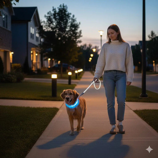 Walking Dog at Night Safety: The 5-Point Checklist
