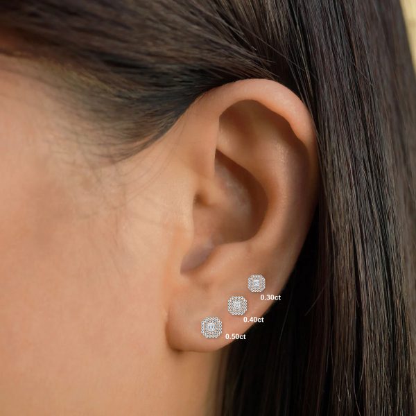 Asscher-Lab-Grown-Diamond-Double-Halo-Earring