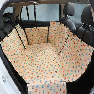 Waterproof Dog Car Seat Cover Hammock – 600D Oxford, 145×130 cm