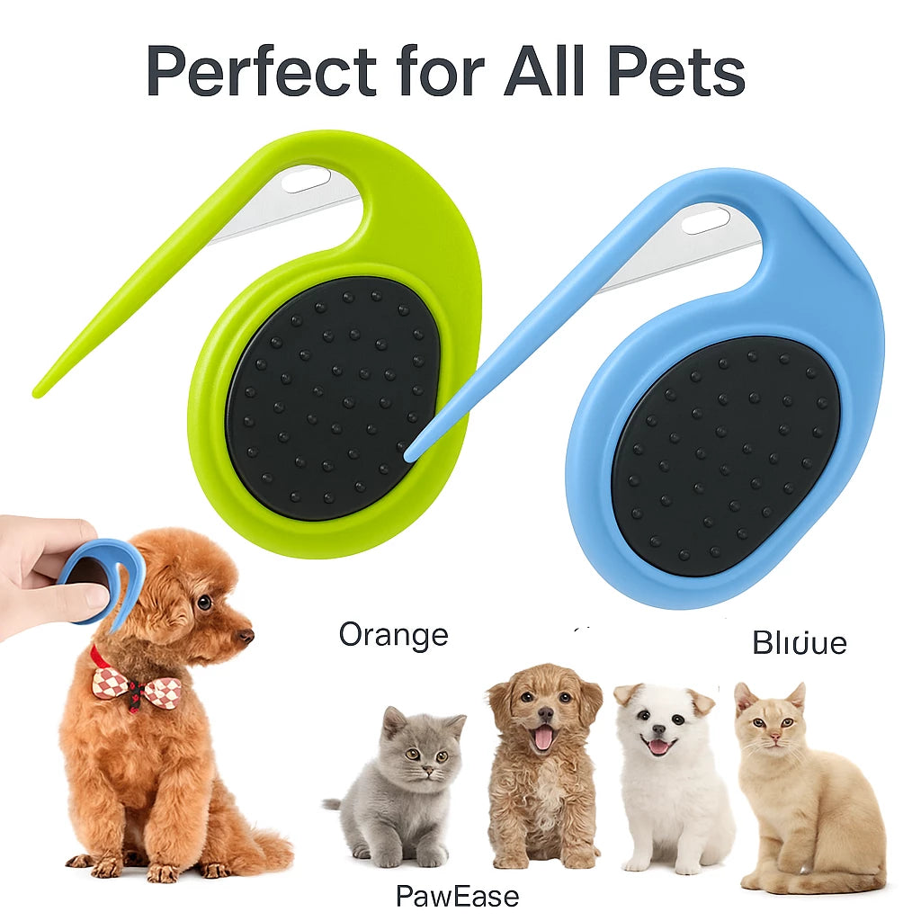 Premium Pet Knot Remover Comb – Gentle & Quick Hair Detangling Tool for All Pets