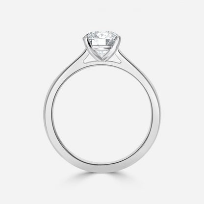 Arya Round Lab Grown Diamond Solitaire Engagement Ring