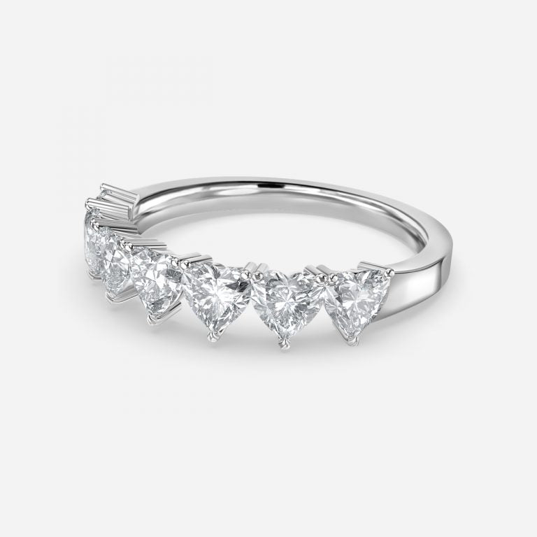 7 Stone Heart Anniversary Band