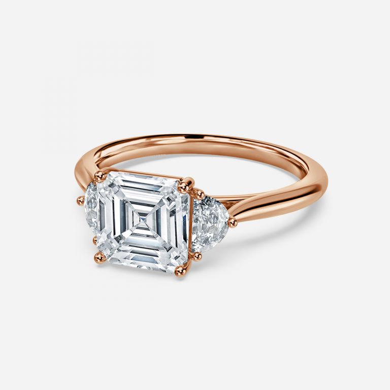 Juliette Asscher Three Stone Engagement Ring