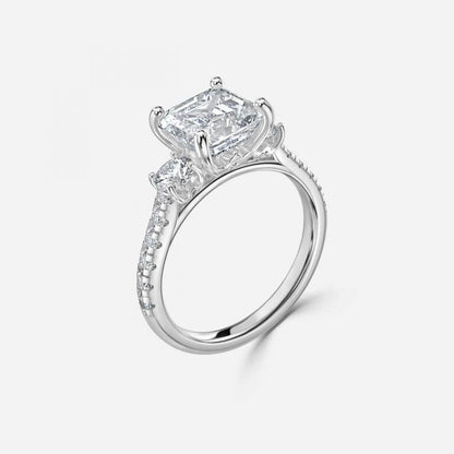 Talia Asscher Three Stone Engagement Ring