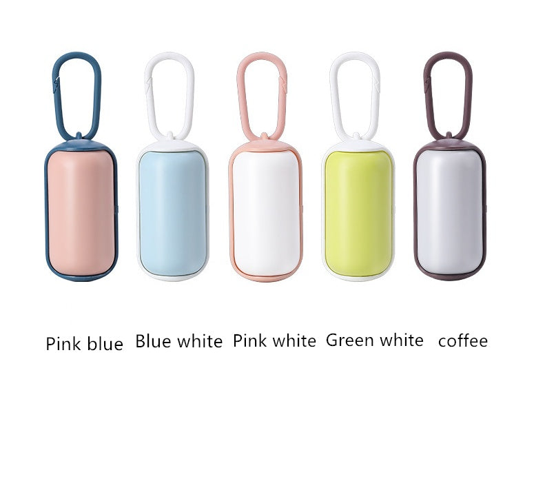 Portable Dog Poop Bag Holder | Compact Waste Bag Dispenser for Daily Walks