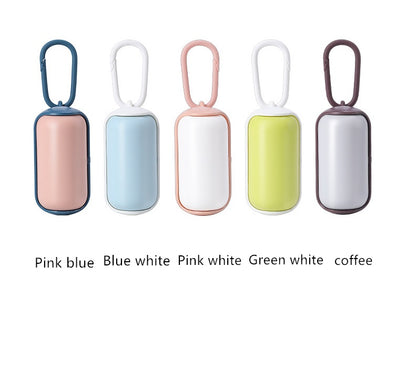 Portable Dog Poop Bag Holder | Compact Waste Bag Dispenser for Daily Walks