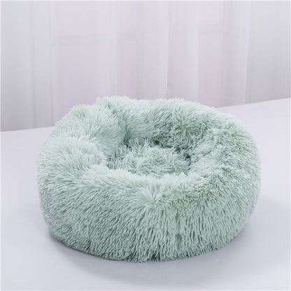 Dog Beds For Small Dogs Round Plush Cat Litter Kennel Pet Nest Mat Puppy Beds