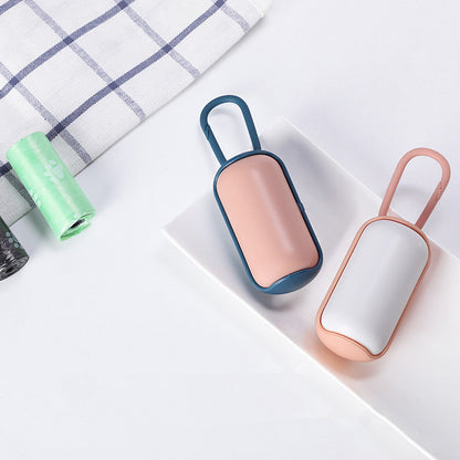 Portable Dog Poop Bag Holder | Compact Waste Bag Dispenser for Daily Walks