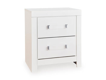 Maeling Two Drawer Night Stand