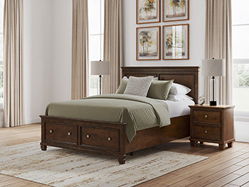 Danabrin  Q Storage Footboard w/Roll Slats