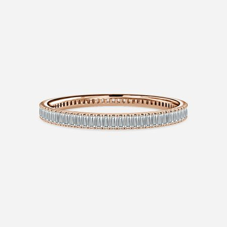 Whisper Baguette Diamond Wedding Ring