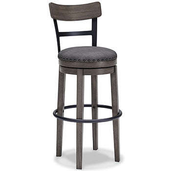 Caitbrook  Tall Upholstery Swivel Barstool(1/CN)
