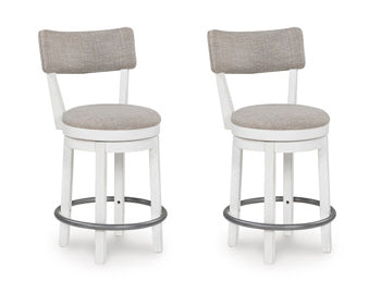 Robbinsdale  Upholstery Swivel Barstool (2/CN)