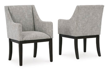 Burkhaus  Dining Upholstery Arm Chair (2/CN)