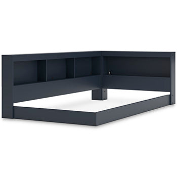Simmenfort  Bookcase Storage w/End Panel