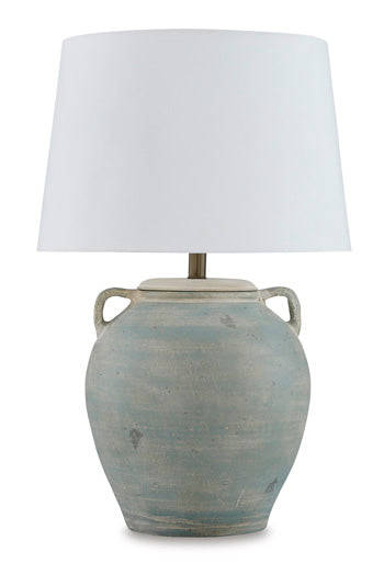 Shawburg Terracotta Table Lamp (1/CN)