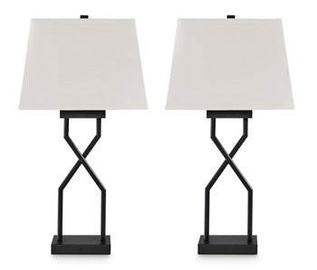 Brookthrone Metal Table Lamp (2/CN)