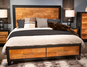 Kraeburn  Storage Footboard w/Roll Slats