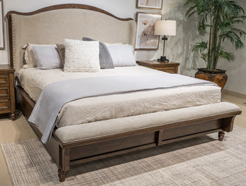 Sturlayne  Upholstery Bench Footboard/Slats