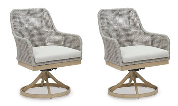 Seton Creek Swivel Chair w/Cushion (2/CN)