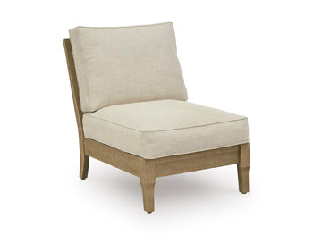 Clare View Armless Chair w/Cushion