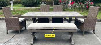 Revare Beach  Bench Seat Cushion