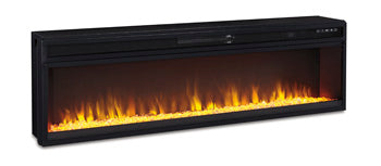Entertainment Accessories Wide Fireplace Insert
