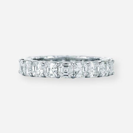 Classic Asscher Eternity Band