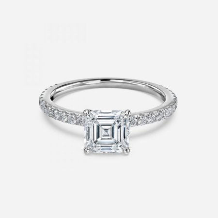 Winston Asscher Lab Grown Diamond Dainty Engagement Ring