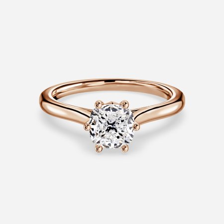 Nimi Cushion Solitaire Lab Grown Diamond Engagement Ring