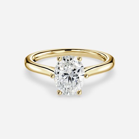 Nimi Oval Solitaire Lab Grown Diamond Engagement Ring