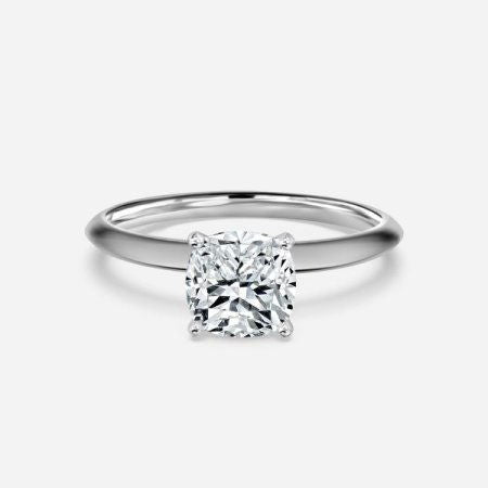 Alika Cushion Solitaire Lab Created Diamond Engagement Ring