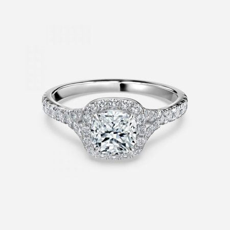 Chelsea Cushion Halo Lab Grown Diamond Engagement Ring