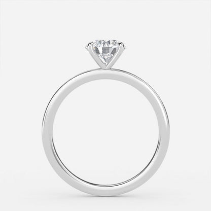 Jiani Round Lab Grown Diamond Solitaire Engagement Ring