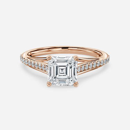 Heni Asscher Lab Grown Diamond Engagement Ring