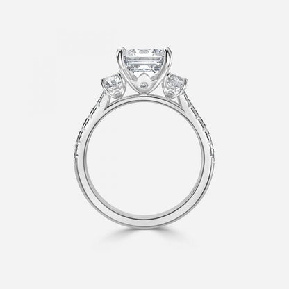 Talia Asscher Three Stone Engagement Ring