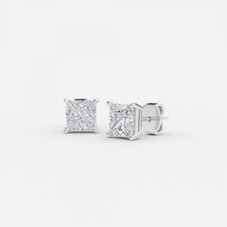 Princess Lab Diamond Stud Earring