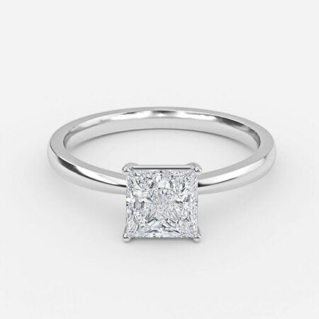 Esme Princess Solitaire Lab Grown Diamond Engagement Ring