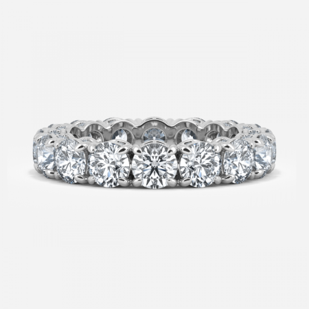 Round Diamonds Eternity Band