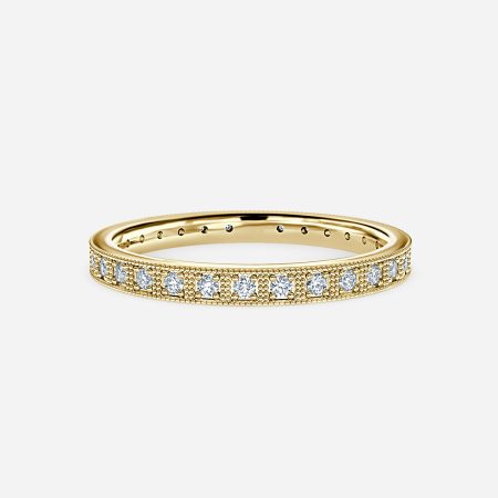 Cecily Round Cut Wedding Ring