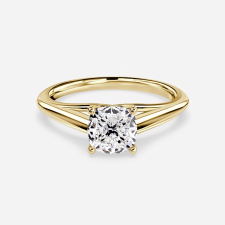 Katelyn Cushion Solitaire Lab Grown Diamond Engagement Ring