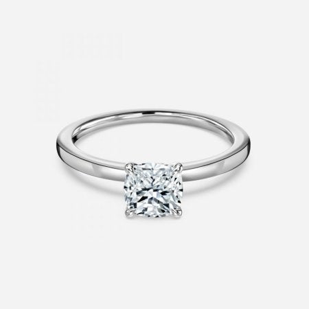 Jiani Cushion Solitaire Lab Grown Diamond Engagement Ring